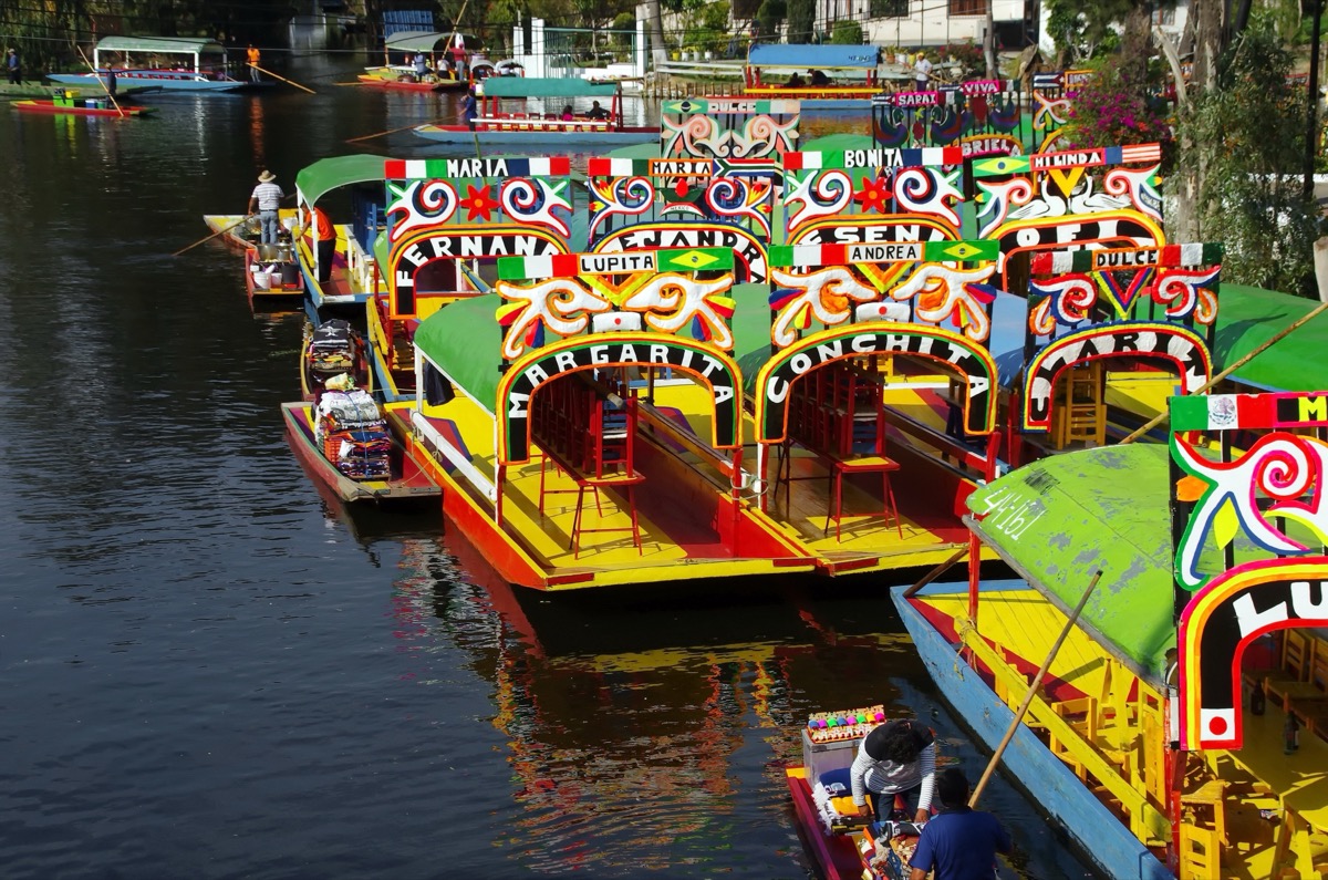 Frida Kahlo y Xochimilco