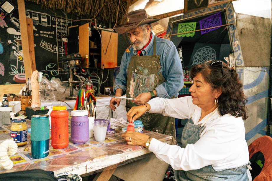Taller de alebrijes y juguete popular