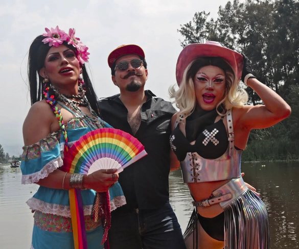 Fiesta drag-jinera: Xochimilco queer